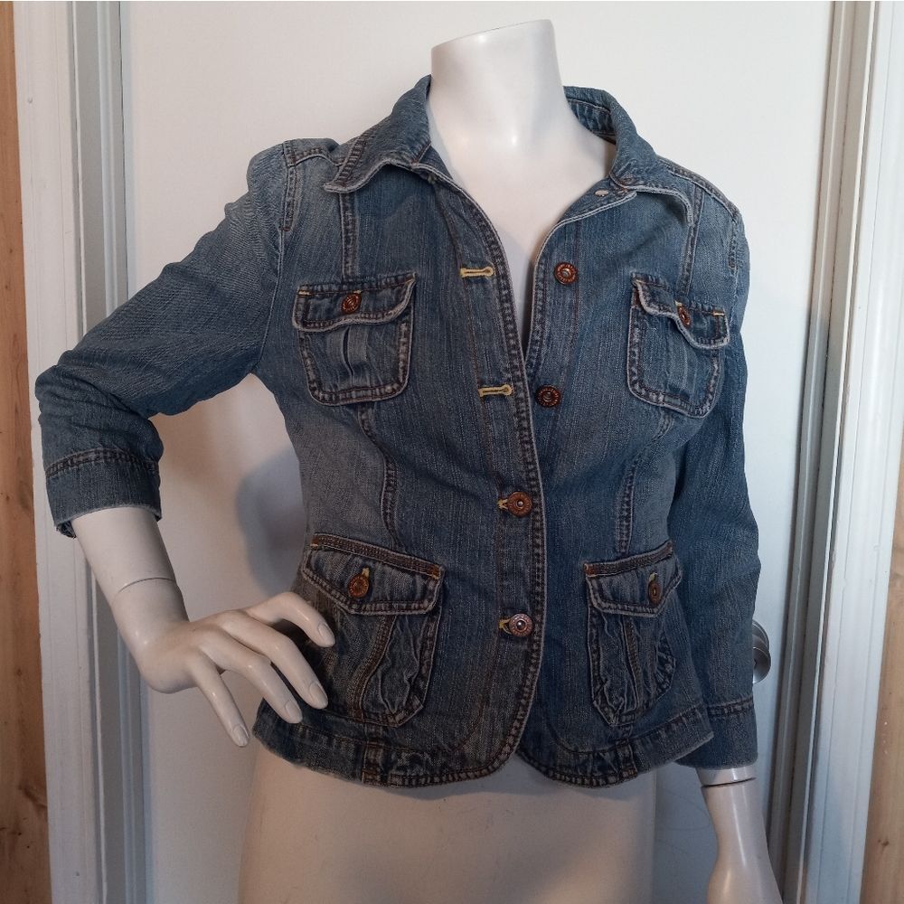 DKNY Women's Jean M Denim Jacket